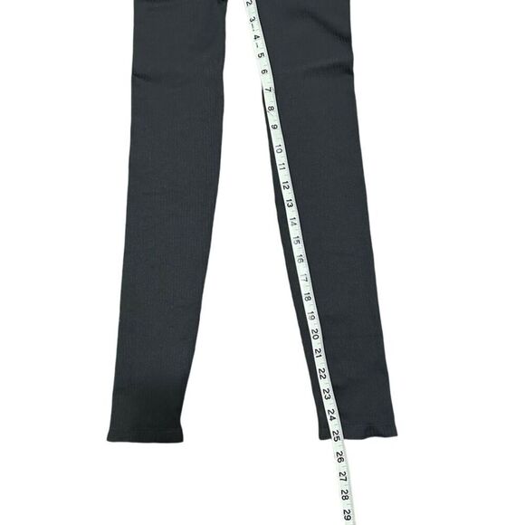 Spanx Look At Me Leggings Women's L Dark Gray Stretch Seamless‎ Shapewear - Picture 4 of 6